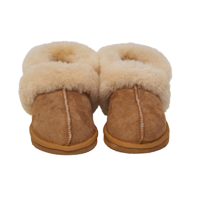 Dječije krznene papuče - prirodno krzno 