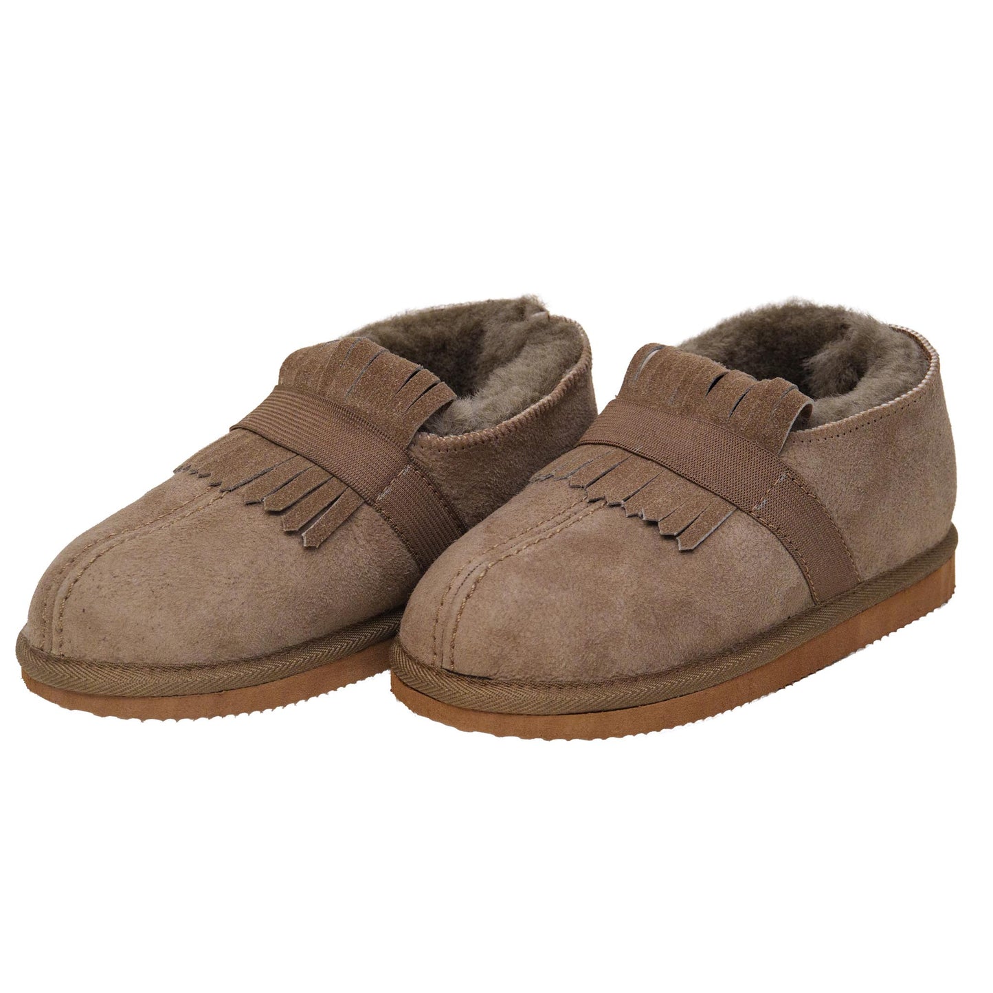 Dječije krznene papuče - prirodno krzno 