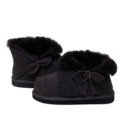 Dječije krznene papuče - prirodno krzno 