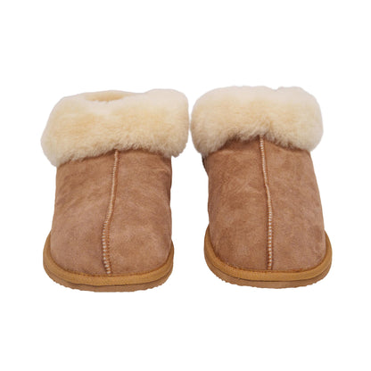 Muške krznene papuče - prirodno krzno