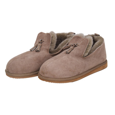 Muške krznene papuče - prirodno krzno