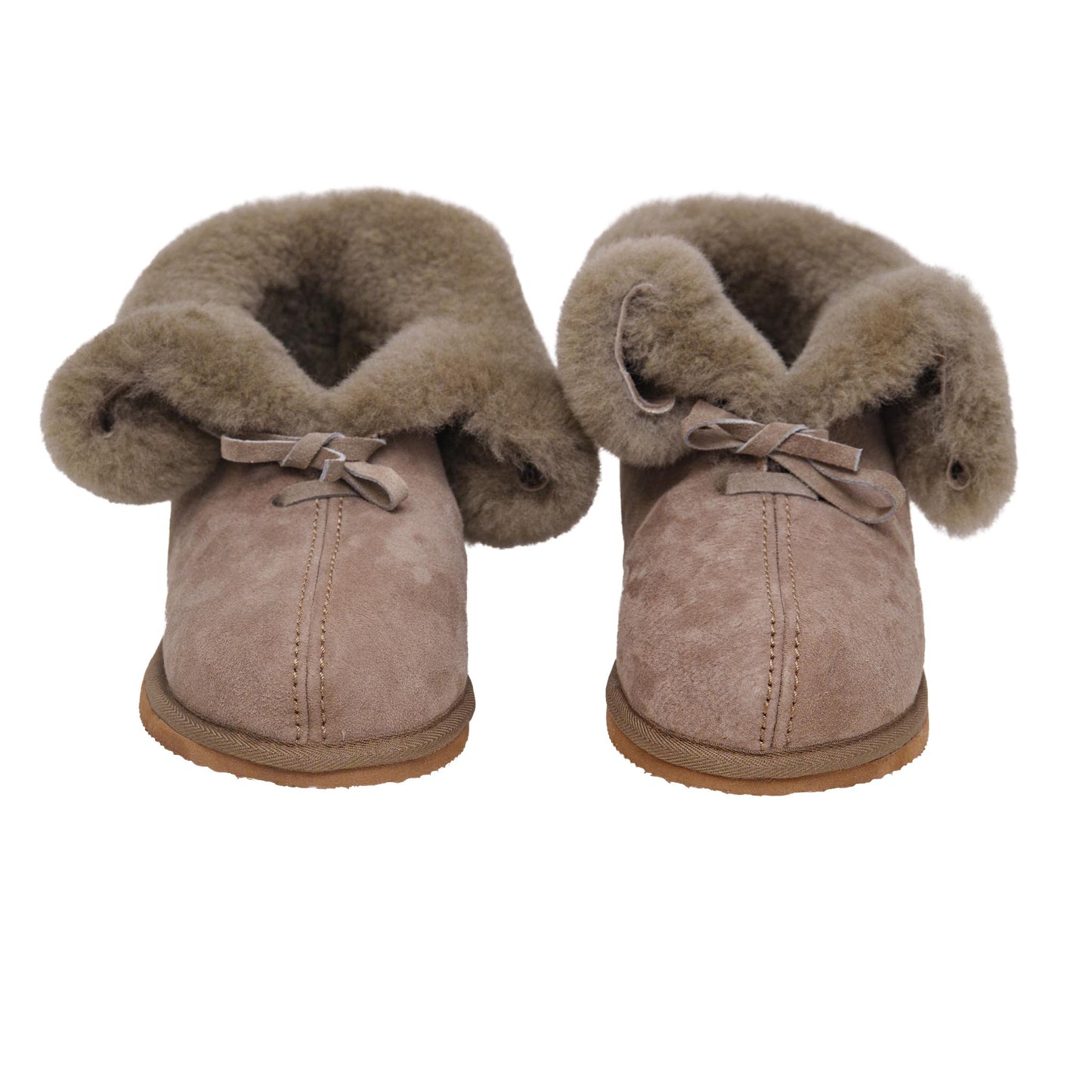 Muške krznene papuče - prirodno krzno