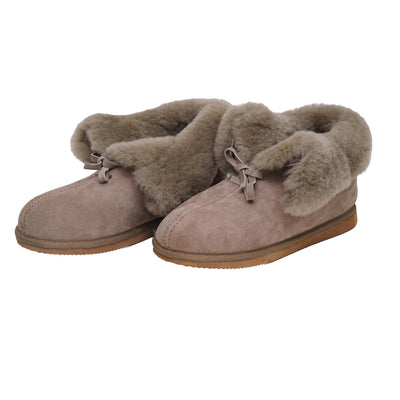 Muške krznene papuče - prirodno krzno