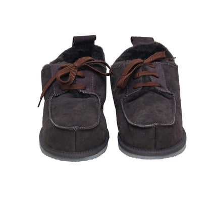 Muške krznene papuče - prirodno krzno