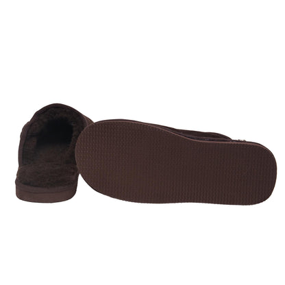 Muške krznene papuče - prirodno krzno