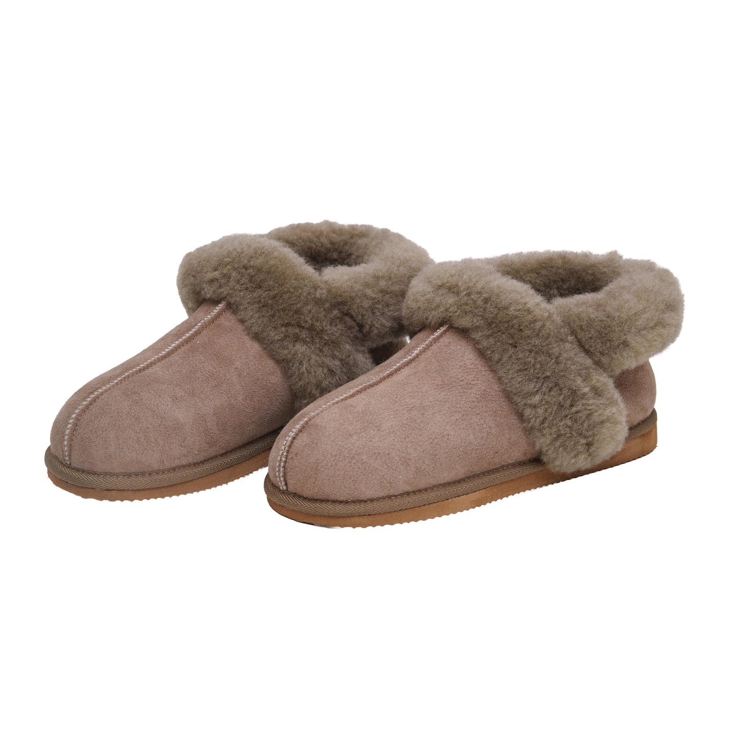 Ženske krznene papuče - prirodno krzno