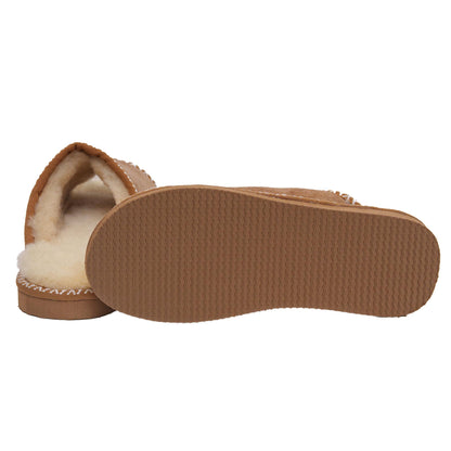 Ženske krznene papuče - prirodno krzno