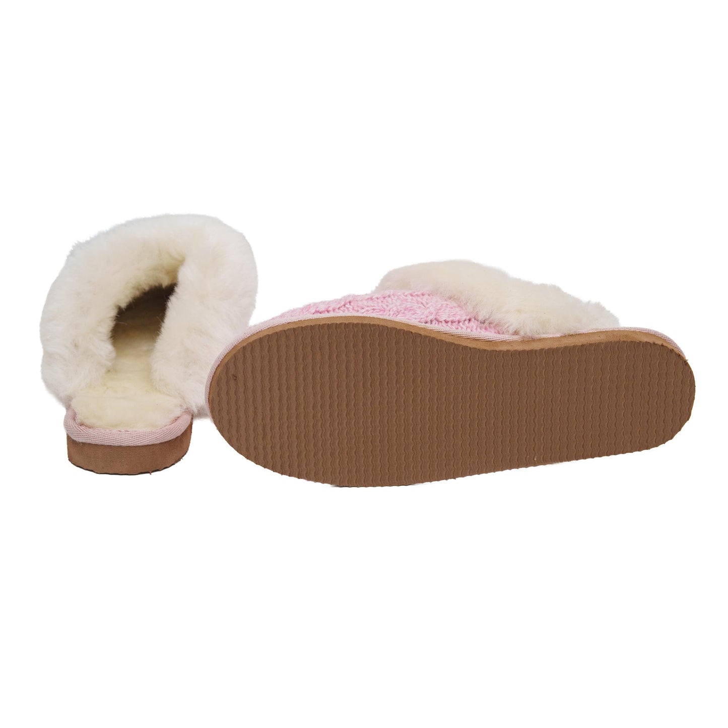 Ženske krznene papuče - prirodno krzno