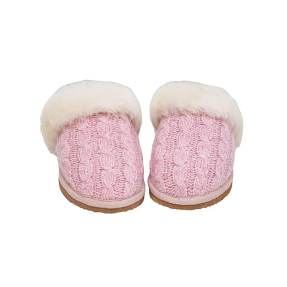 Ženske krznene papuče - prirodno krzno